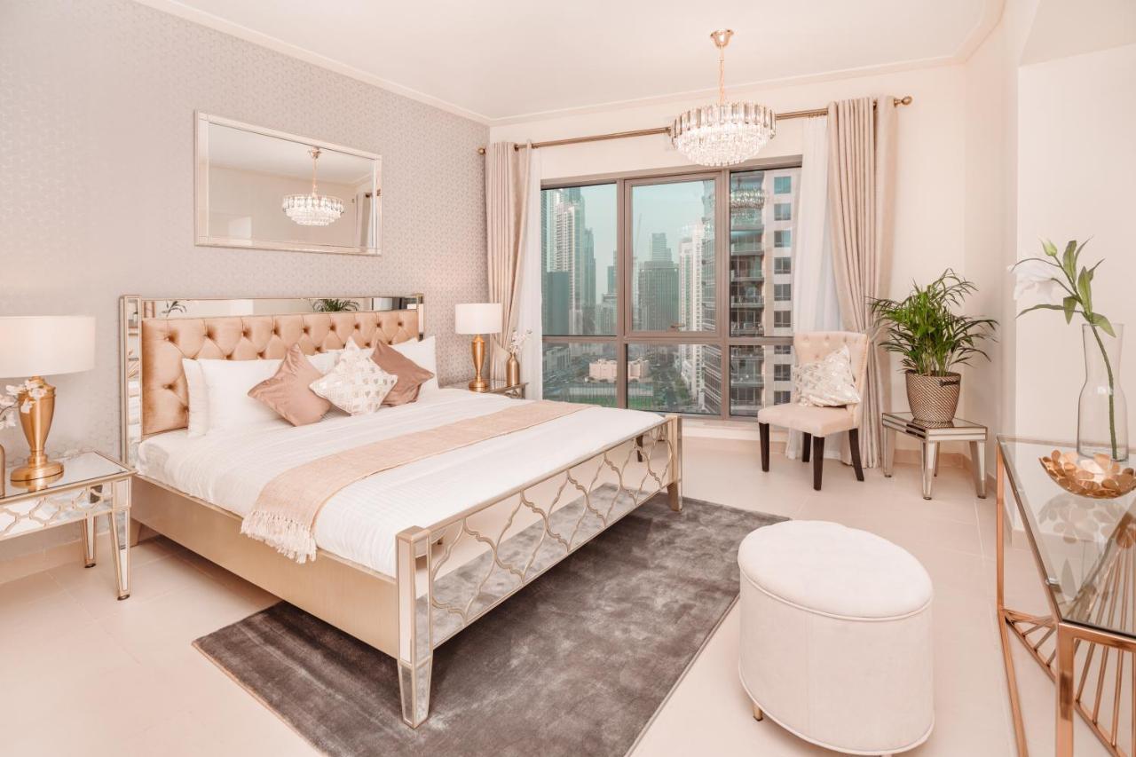 Elite Royal Apartment - Panoramic Full Burj Khalifa, Fountain & Skyline View - Imperial - 2 Bedrooms & 1 Open Bedroom Without Partition Dubai Exterior foto