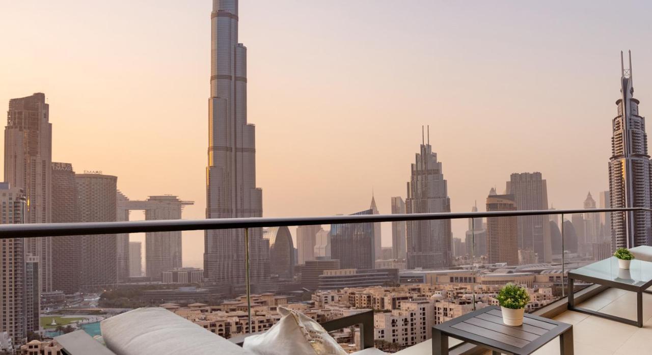 Elite Royal Apartment - Panoramic Full Burj Khalifa, Fountain & Skyline View - Imperial - 2 Bedrooms & 1 Open Bedroom Without Partition Dubai Exterior foto